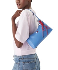 TOMMY HILFIGER TJ CITY CHARM sac bandouli&egrave;re sph&egrave;re bleue - Sacs pour Femme - 2