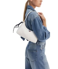 TOMMY HILFIGER TJ CITY CHARM sac bandouli&egrave;re &eacute;cru matelass&eacute; - Sacs pour Femme - 2