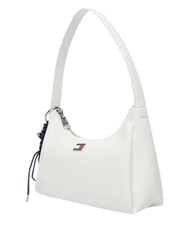 TOMMY HILFIGER TJ CITY CHARM sac bandouli&egrave;re &eacute;cru matelass&eacute; - Sacs pour Femme - 3