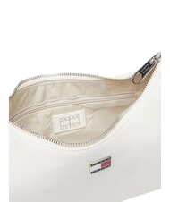 TOMMY HILFIGER TJ CITY CHARM sac bandouli&egrave;re &eacute;cru matelass&eacute; - Sacs pour Femme - 6