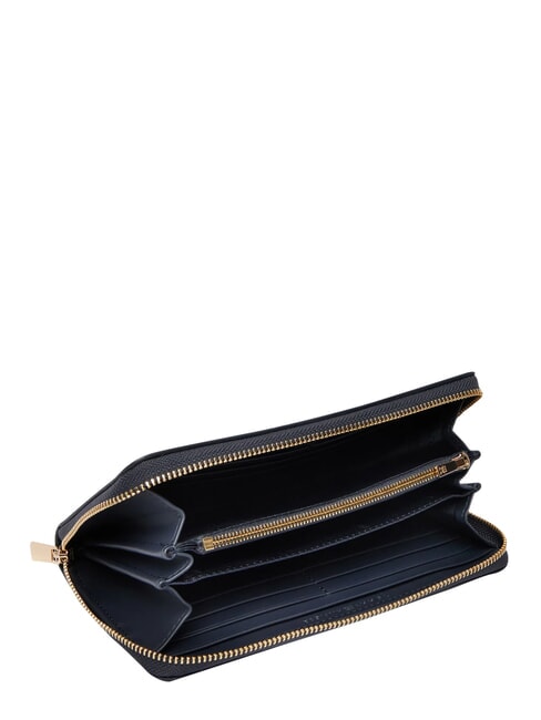 TH ICON Grand portefeuille zipp&eacute; bleu de l'espace - Portefeuilles Femme