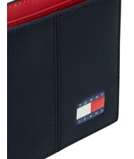 TOMMY HILFIGER TJ HERITAGE Portefeuille avec porte-monnaie marine nuit noire - Portefeuilles Homme - 4