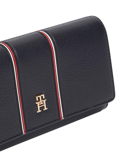 TH ICON Grand portefeuille &agrave; rabat bleu de l'espace - Portefeuilles Femme