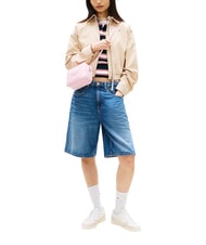 TOMMY HILFIGER TJ MUST Mini sac bandouli&egrave;re rose poussi&egrave;re de perle - Sacs pour Femme - 2