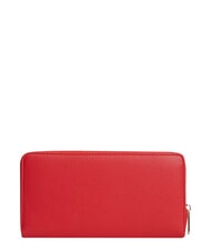 TOMMY HILFIGER TH ICON Grand portefeuille zipp&eacute; rouge primaire - Portefeuilles Femme - 2