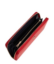 TOMMY HILFIGER TH ICON Grand portefeuille zipp&eacute; rouge primaire - Portefeuilles Femme - 4