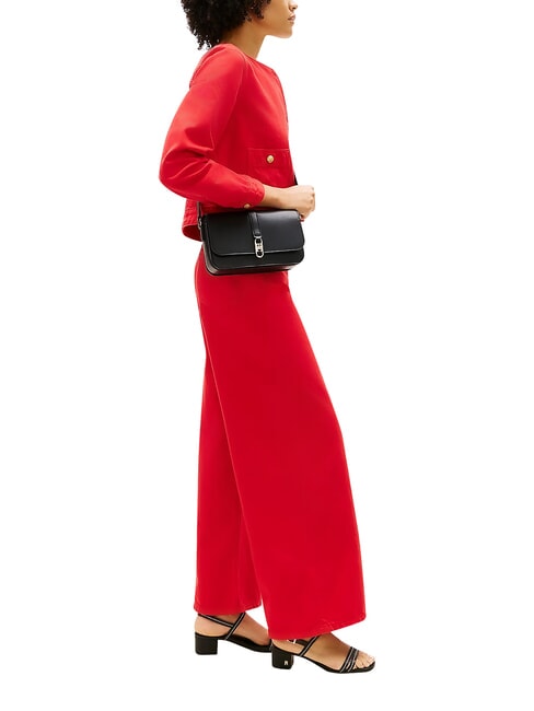 TH LIBRE sac bandouli&egrave;re le noir - Sacs pour Femme