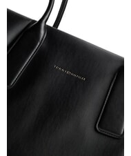 TOMMY HILFIGER TH ESSENTIAL sac bandouli&egrave;re le noir - Sacs pour Femme - 5