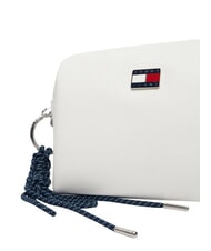TOMMY HILFIGER TJ CITY CHARM Mini sac bandouli&egrave;re &eacute;cru matelass&eacute; - Sacs pour Femme - 5