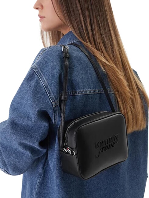 TJ MUST Mini sac bandouli&egrave;re le noir - Sacs pour Femme