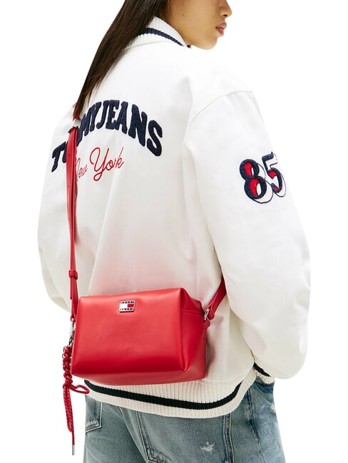 TJ CITY CHARM Mini sac bandouli&egrave;re rouge saphir - Sacs pour Femme