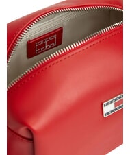 TOMMY HILFIGER TJ CITY CHARM Mini sac bandouli&egrave;re rouge saphir - Sacs pour Femme - 4