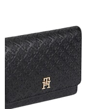 TOMMY HILFIGER TH ICON petit portefeuille le noir - Portefeuilles Femme - 4