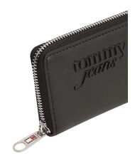 TOMMY HILFIGER TJ MUST petit portefeuille zipp&eacute; le noir - Portefeuilles Femme - 4