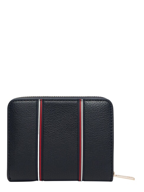 TH ICON Portefeuille moyen, fermeture &eacute;clair bleu de l'espace - Portefeuilles Femme