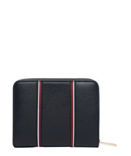 TOMMY HILFIGER TH ICON Portefeuille moyen, fermeture &eacute;clair bleu de l'espace - Portefeuilles Femme - 2