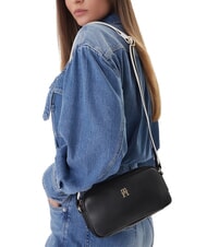 TOMMY HILFIGER TH ESSENTIAL Mini sac bandouli&egrave;re le noir - Sacs pour Femme - 2