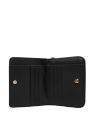 TOMMY HILFIGER TH ICON Portefeuille moyen, rabat zipp&eacute; le noir - Portefeuilles Femme - 3