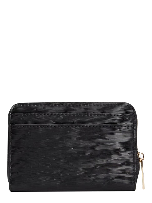 TH MODERN portefeuille compact &agrave; fermeture &eacute;clair le noir - Portefeuilles Femme