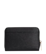 TOMMY HILFIGER TH MODERN portefeuille compact &agrave; fermeture &eacute;clair le noir - Portefeuilles Femme - 2