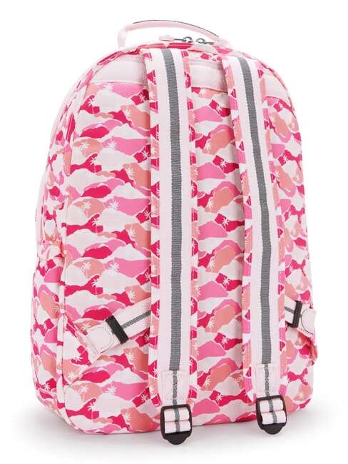 SEOUL LAP Sac &agrave; dos avec poche pour ordinateur portable 15" palmier rose - Sacs &agrave; dos pour l'&Eacute;cole & les Loisirs