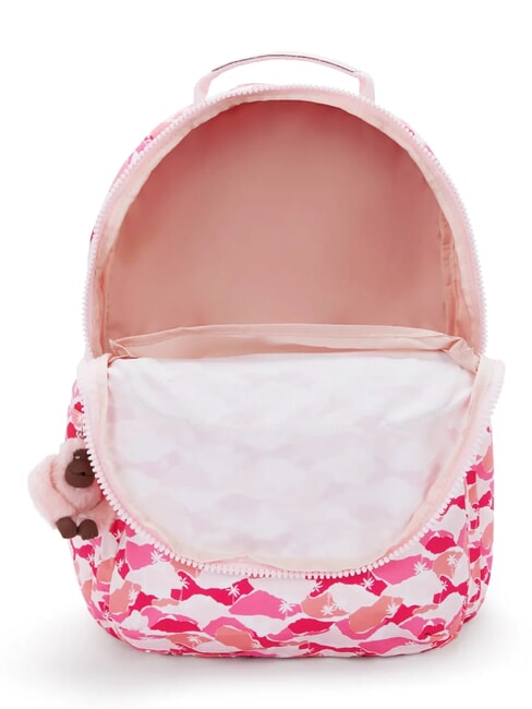 SEOUL LAP Sac &agrave; dos avec poche pour ordinateur portable 15" palmier rose - Sacs &agrave; dos pour l'&Eacute;cole & les Loisirs