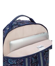 KIPLING SEOUL LAP Sac &agrave; dos avec poche pour ordinateur portable 15" poisson disco - Sacs &agrave; dos pour l'&Eacute;cole & les Loisirs - 3
