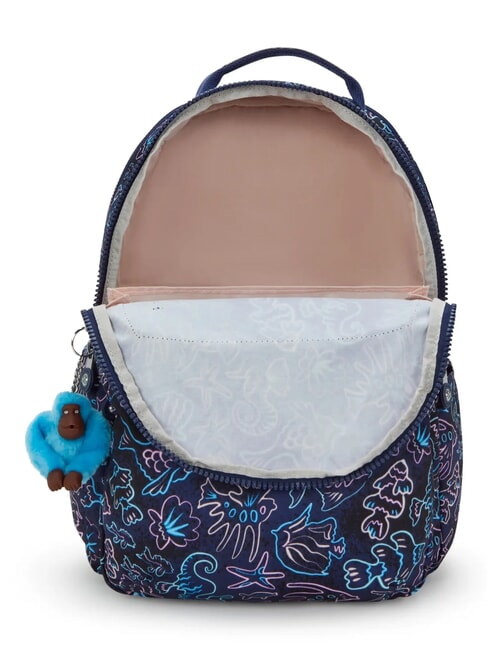 SEOUL LAP Sac &agrave; dos avec poche pour ordinateur portable 15" poisson disco - Sacs &agrave; dos pour l'&Eacute;cole & les Loisirs