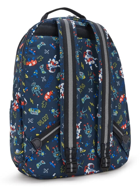 SEOUL LAP Sac &agrave; dos avec poche pour ordinateur portable 15" jeu spatial - Sacs &agrave; dos pour l'&Eacute;cole & les Loisirs