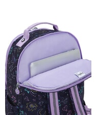 KIPLING SEOUL LAP Sac &agrave; dos avec poche pour ordinateur portable 15" &eacute;toile licorne - Sacs &agrave; dos pour l'&Eacute;cole & les Loisirs - 3