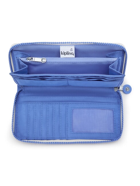 MONEY WORLD Portefeuille Zip Around cocktail bleu - Portefeuilles Femme