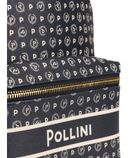 POLLINI HERITAGE Sac &agrave; dos avec poche avant myrtille - Sacs pour Femme - 4