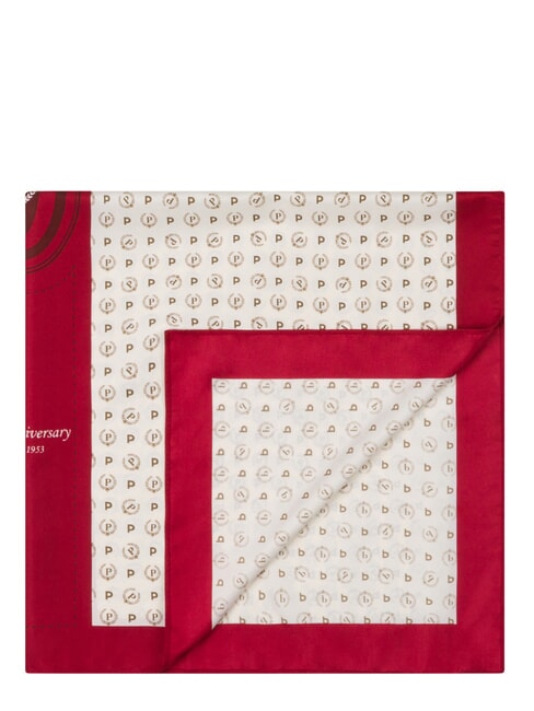 HERITAGE &Eacute;charpe imprim&eacute;e Ivoire / lac - &Eacute;charpes