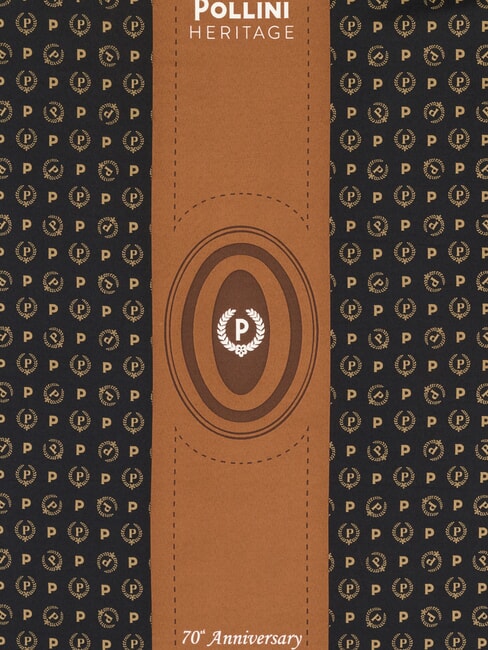 HERITAGE &Eacute;charpe imprim&eacute;e brun noir - &Eacute;charpes