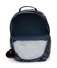 KIPLING SEOUL LAP Sac &agrave; dos avec poche pour ordinateur portable 15" patins fluo - Sacs &agrave; dos pour l'&Eacute;cole & les Loisirs - 3