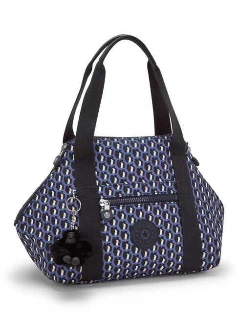 ART MINI PRINT Petit sac &agrave; main 3D K bleu - Sacs pour Femme