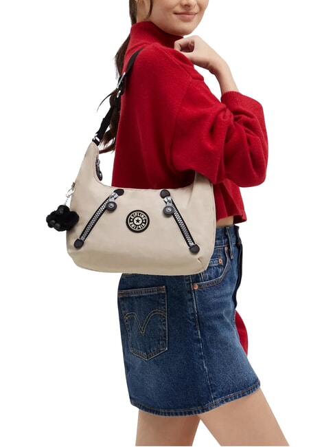 NIKKI KIP sac bandouli&egrave;re retour &agrave; l'h&eacute;ritage beige - Sacs pour Femme