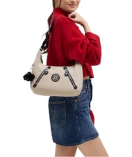 KIPLING NIKKI KIP sac bandouli&egrave;re retour &agrave; l'h&eacute;ritage beige - Sacs pour Femme - 2