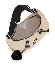 KIPLING NIKKI KIP sac bandouli&egrave;re retour &agrave; l'h&eacute;ritage beige - Sacs pour Femme - 4