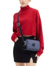 KIPLING ABANU PRT Mini sac &agrave; bandouli&egrave;re 3D K bleu - Sacs pour Femme - 2