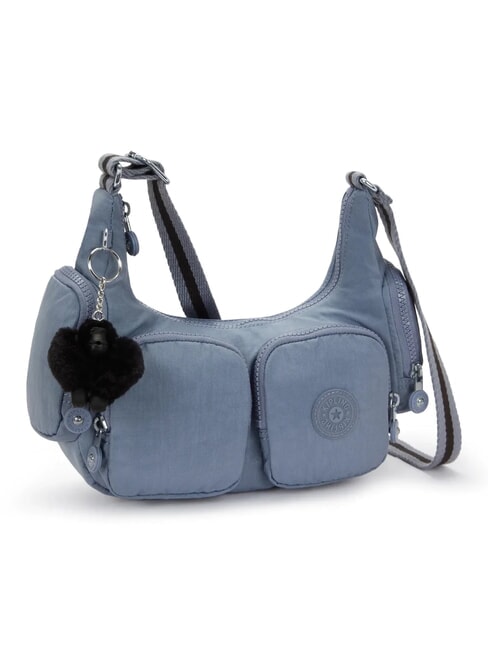 RIKKA S sac bandouli&egrave;re pierre bleue - Sacs pour Femme