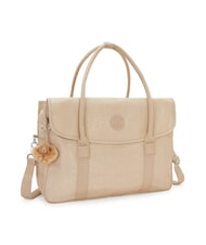 KIPLING SUPERWORKER Sac porte-documents beige paillet&eacute; - Sacs pour Femme - 2