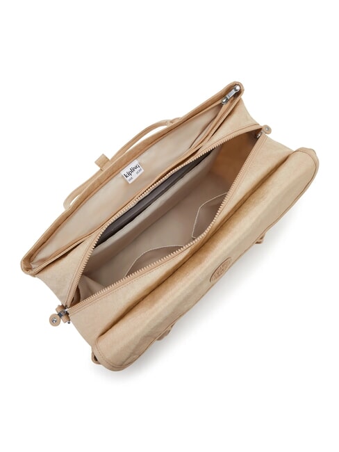 SUPERWORKER Sac porte-documents beige paillet&eacute; - Sacs pour Femme