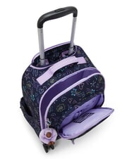 KIPLING NEW ZEA Sac &agrave; dos &agrave; roulettes avec support pour ordinateur portable &eacute;toile licorne - Sacs &agrave; dos &agrave; roulettes - 4