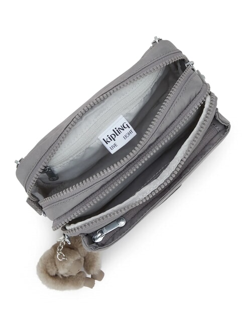 ABANU MULTI Mini pochette 2 en 3 gris accueillant - Sacs pour Femme
