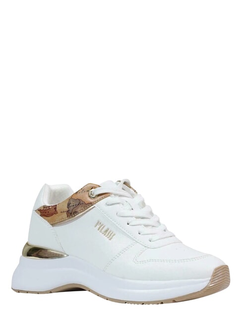 GEO Baskets Blanc / Beige G&eacute;o - Chaussures Femme