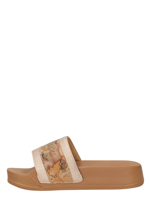 GEO Pantoufle haute platine / beige g&eacute;o - Chaussures Femme