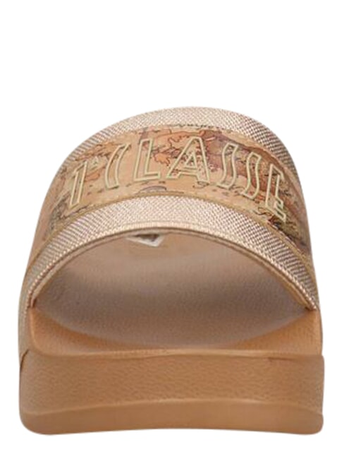 GEO Pantoufle haute platine / beige g&eacute;o - Chaussures Femme