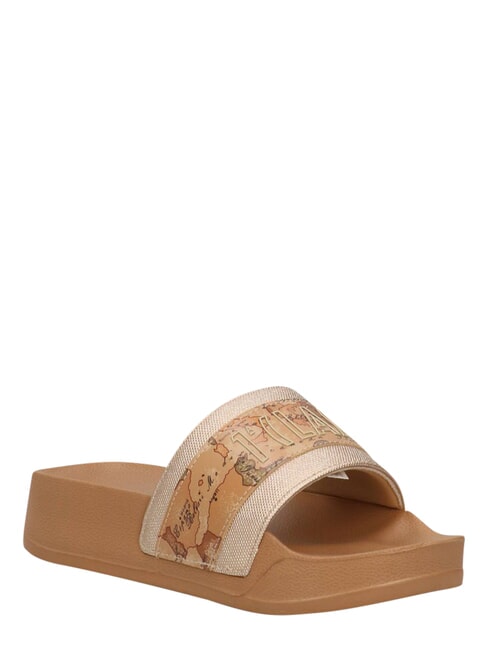 GEO Pantoufle haute platine / beige g&eacute;o - Chaussures Femme