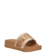 ALVIERO MARTINI PRIMA CLASSE GEO Pantoufle haute platine / beige g&eacute;o - Chaussures Femme - 6